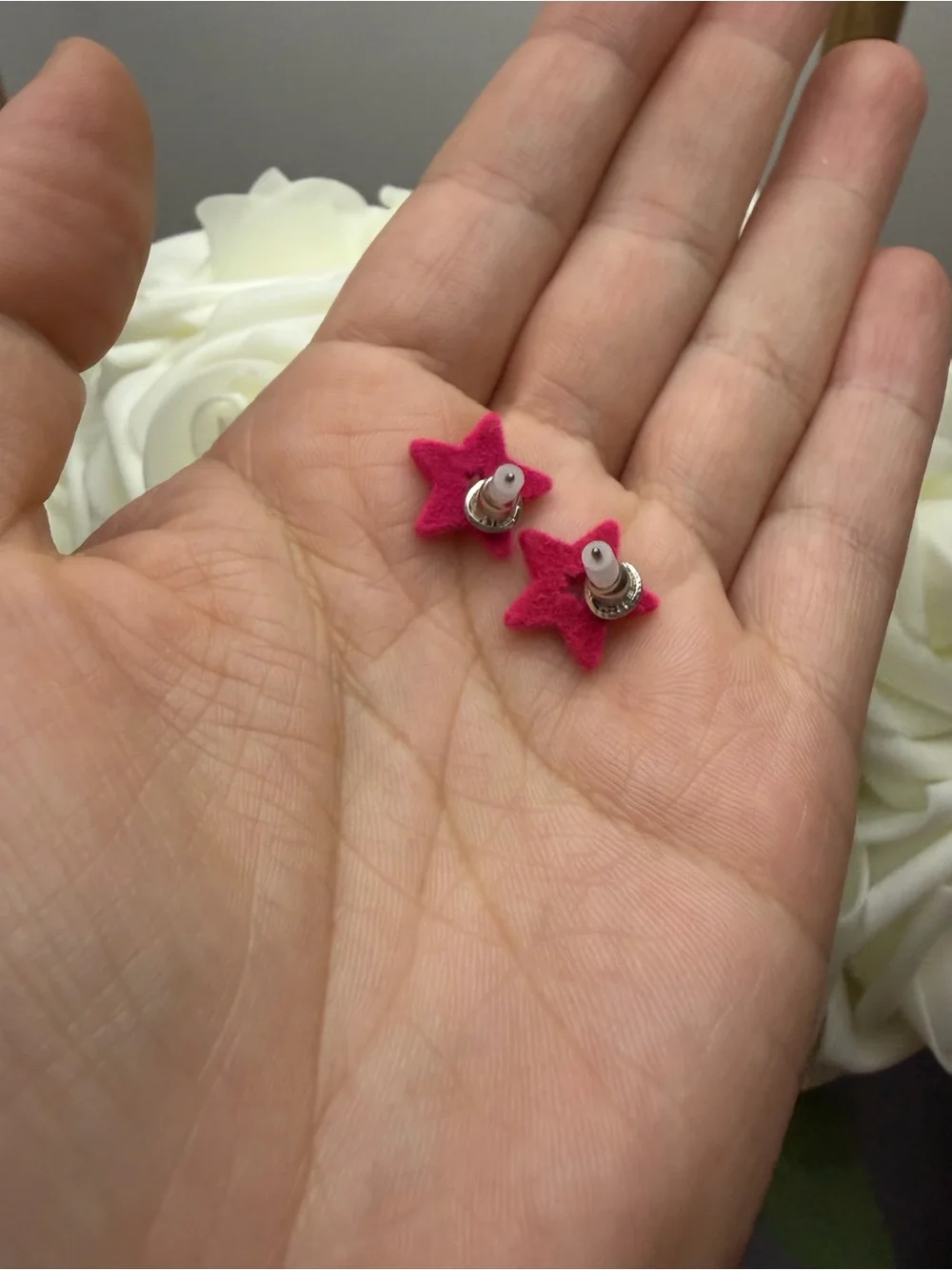 Pink Star Kids Stud Earrings - Unbranded